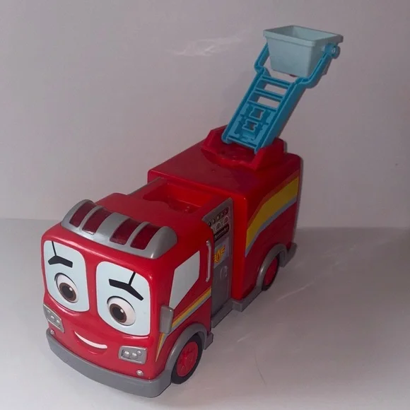 Disney Junior FireBuds Fire Truck Vehicle - Works - No Figures - Picture 3 of 10